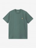 T-shirt Carhartt WIP Chase Verde