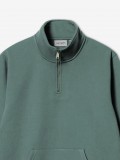 Carhartt WIP Chase Neck Green Zip Sweater