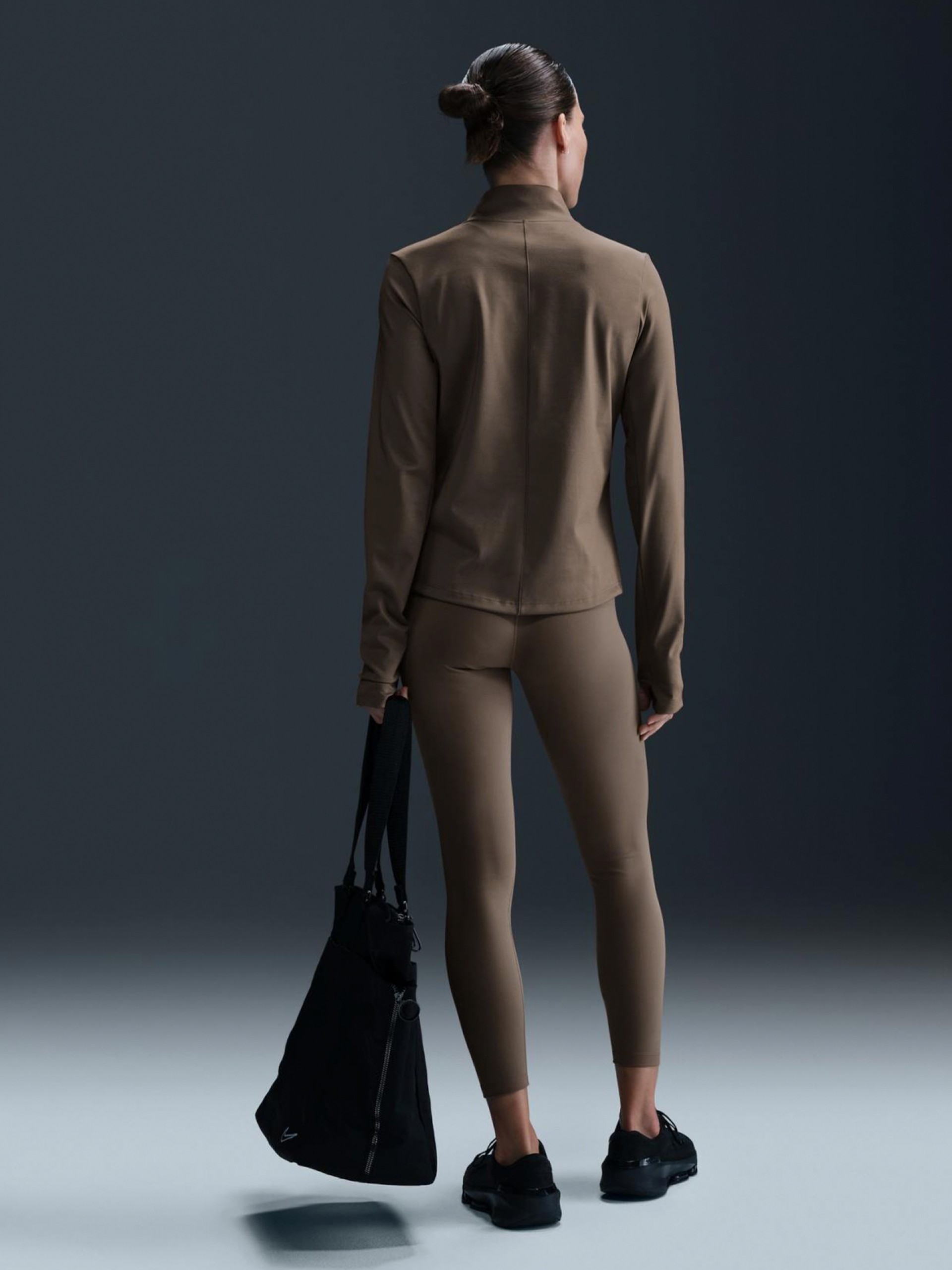 Leggings de Treino Nike One 7/8 Castanhas Para Mulher