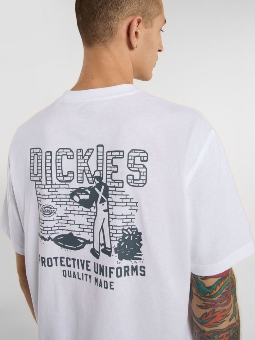 Dickies Service Bricklane White T-shirt