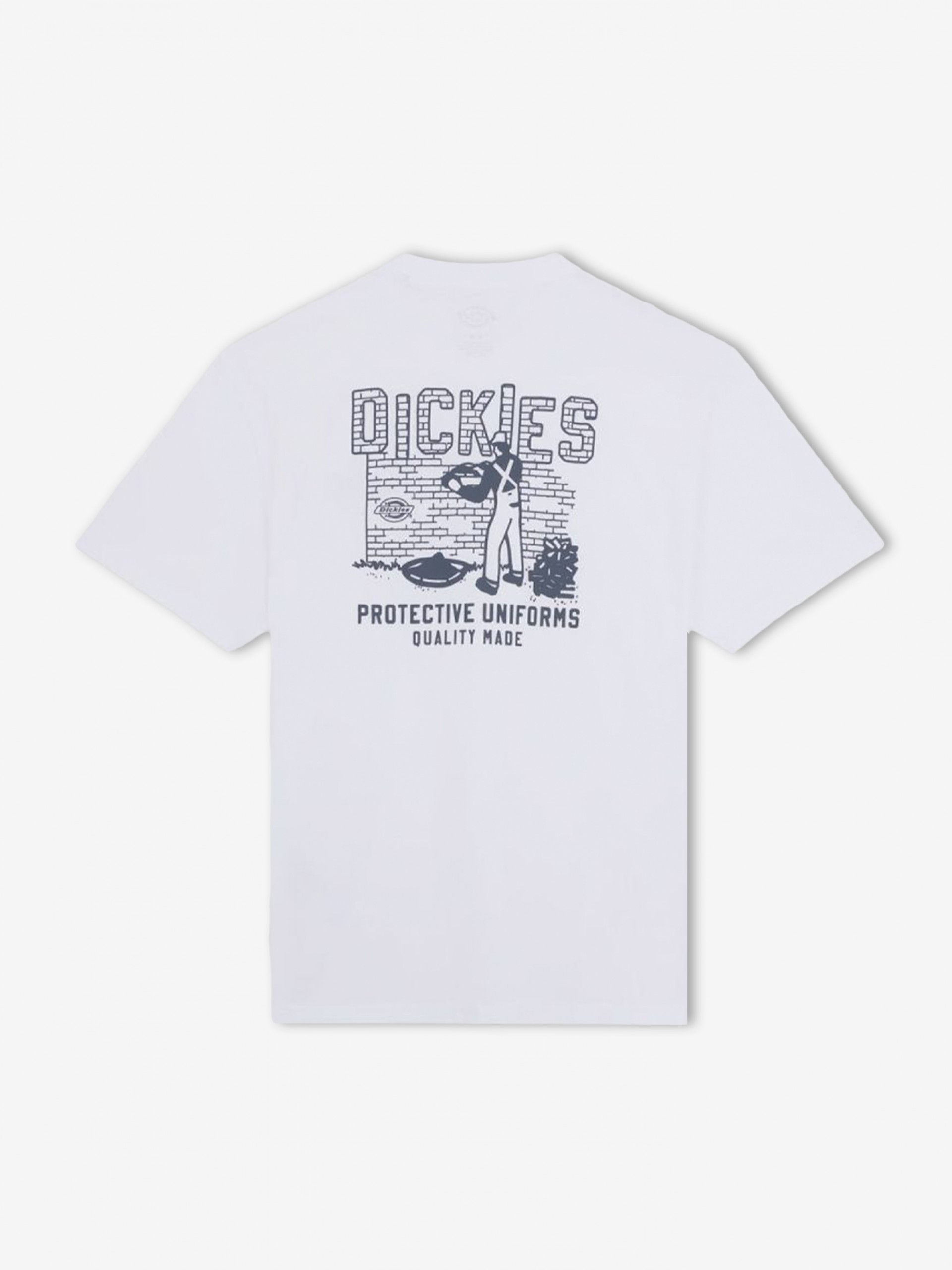 Camiseta Dickies Service Bricklane Blanca
