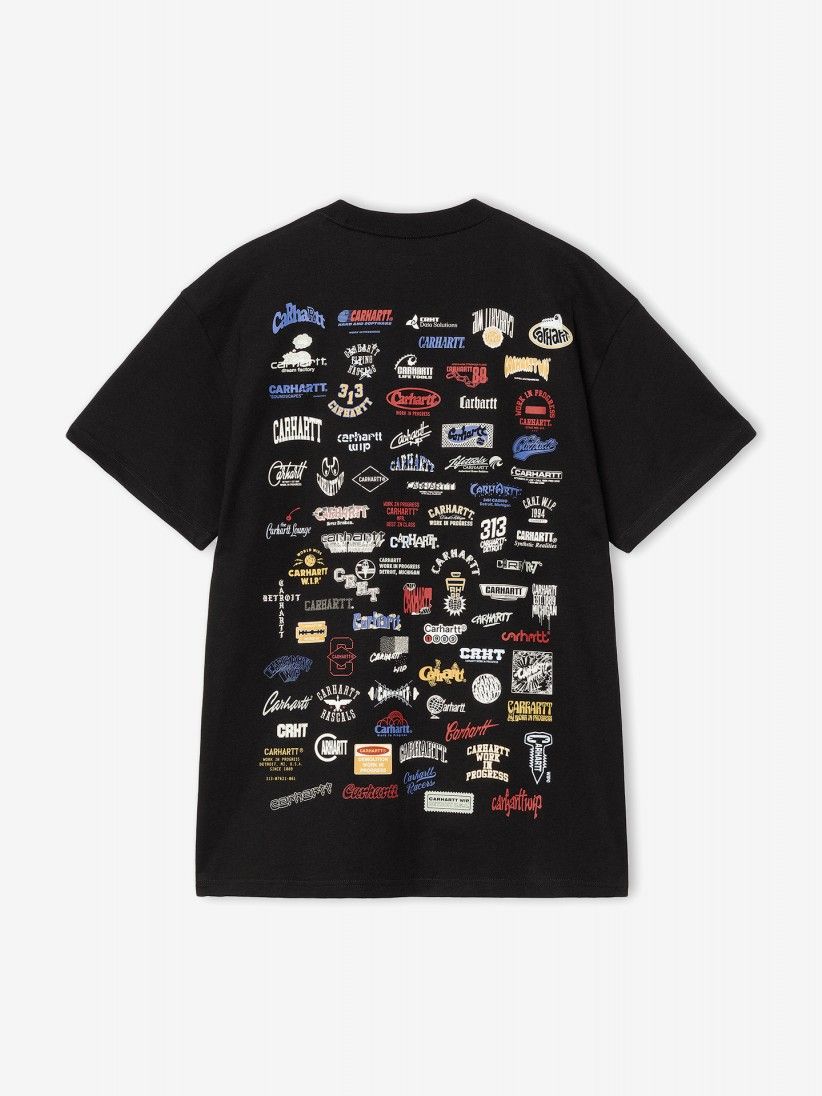 Carhartt WIP Logo Black T-shirt - I034643.89.XX - BZR Online