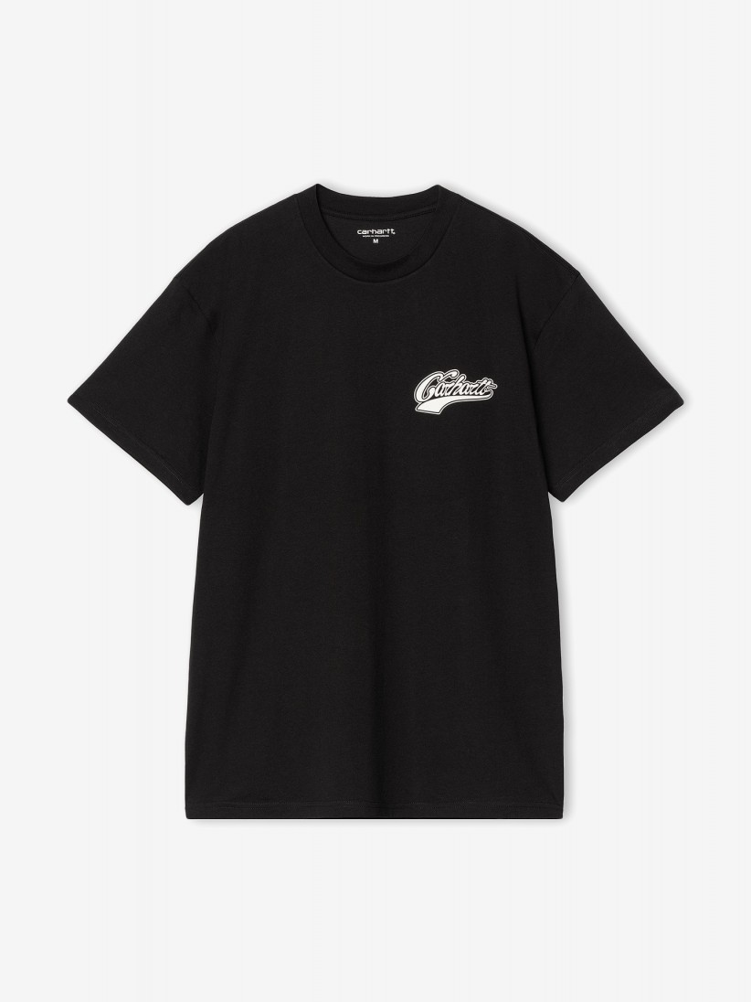 CARHARTT WIP メンズ 半袖Tシャツ I034643 89XX Carhartt WIP Logo Black T-shirt - I034643.89.XX - BZR Online