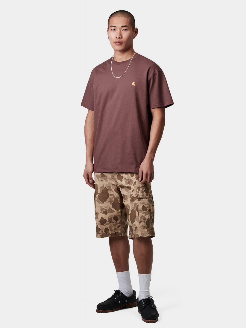 T-shirt Carhartt WIP Chase Rosa