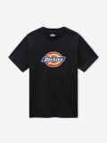 T-shirt Dickies Icon Logo Preta