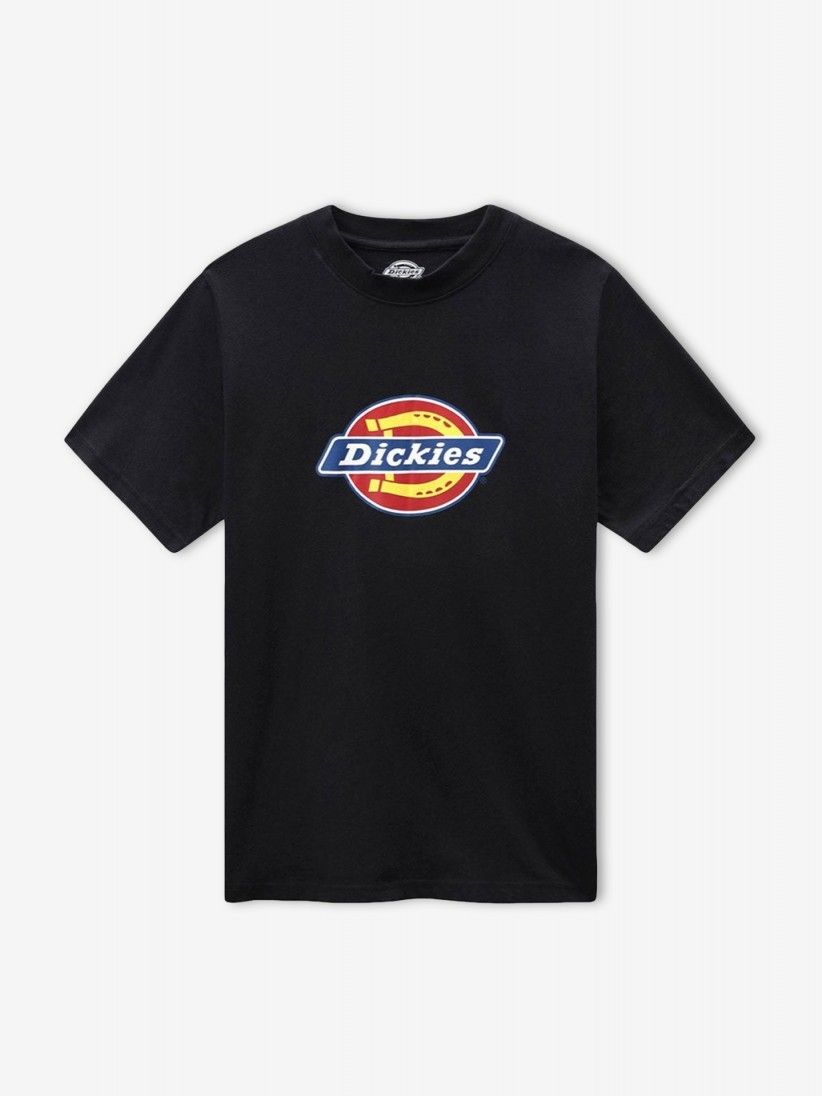 T-shirt Dickies Icon Logo Preta