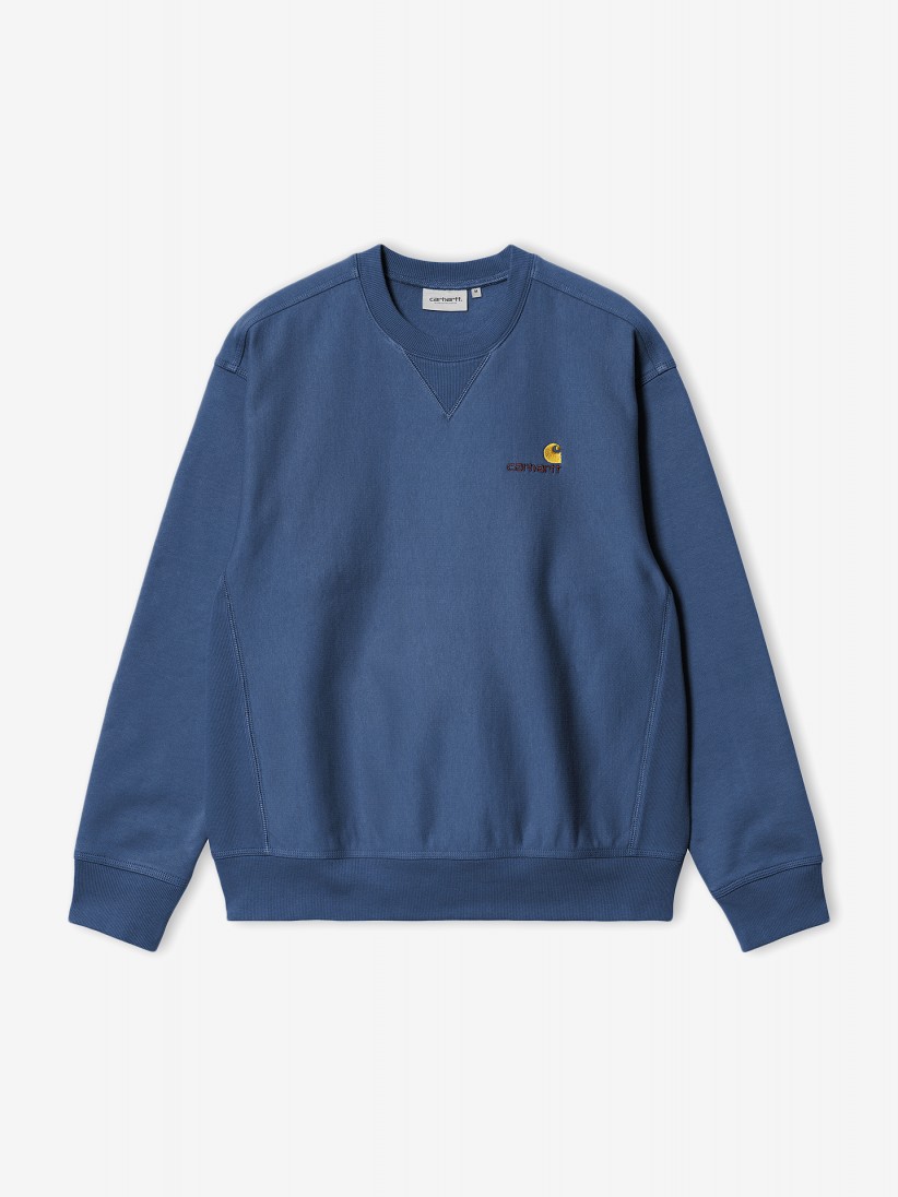Sudadera Carhartt WIP American Script Azul