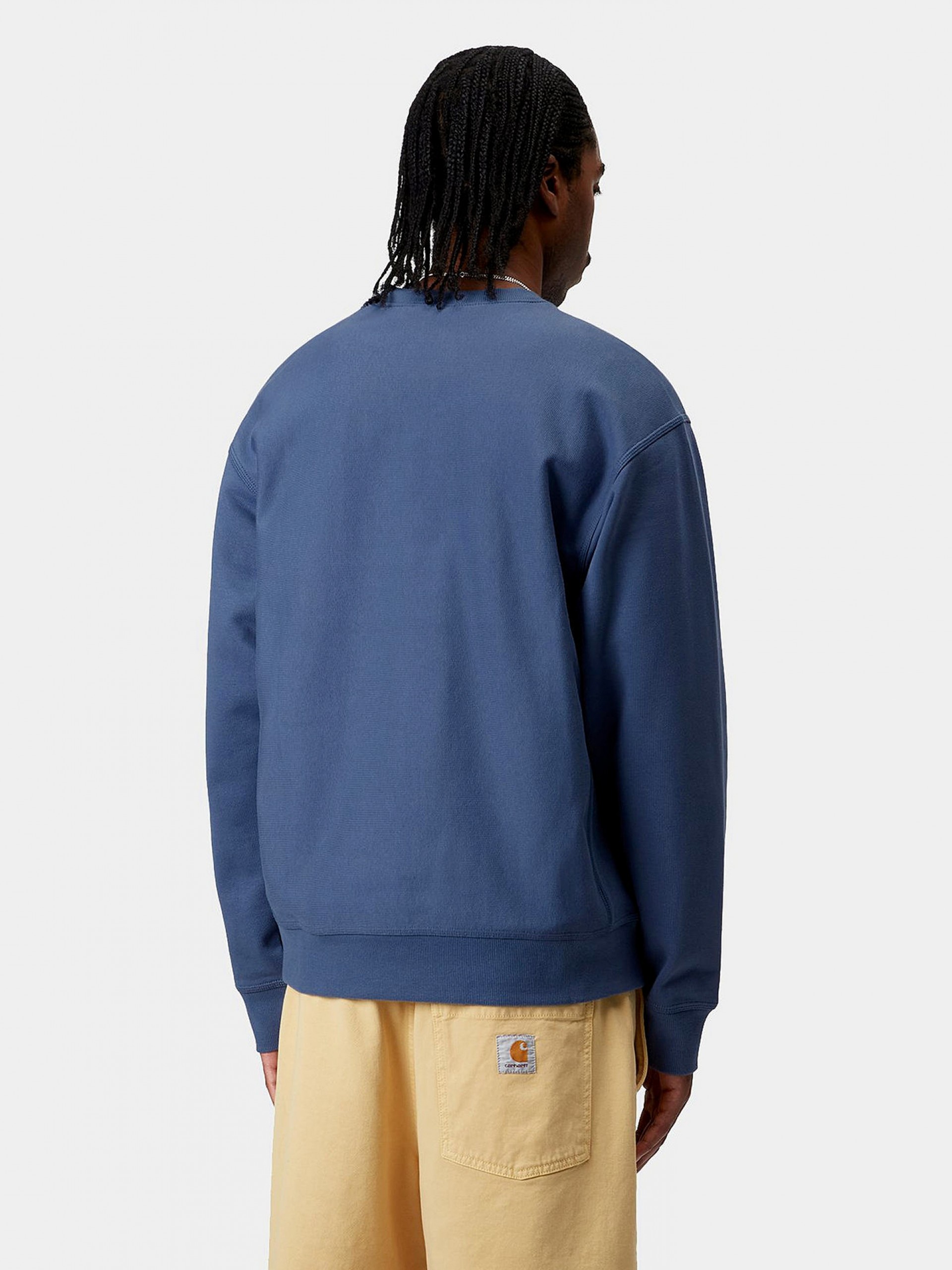 Camisola Carhartt WIP American Script Azul