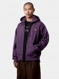Carhartt WIP American Script Purple Hooded Jacket