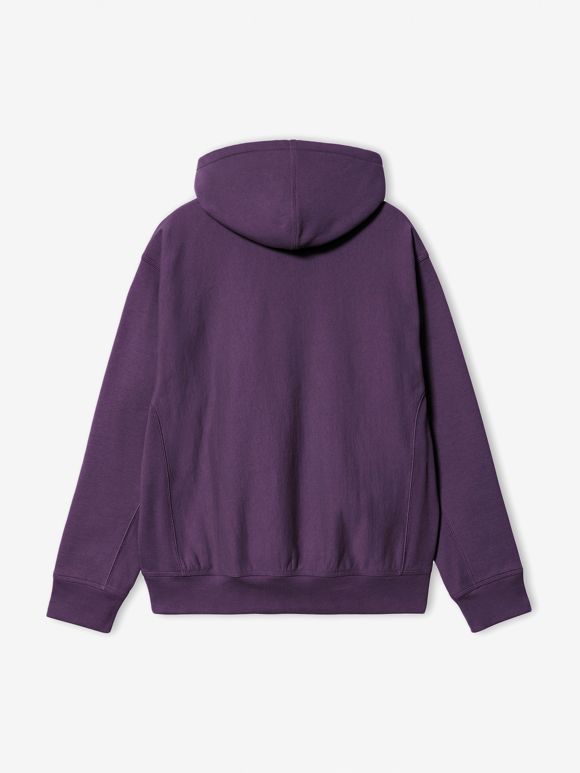 Carhartt WIP American Script Purple Hooded Jacket