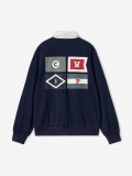 Carhartt WIP Flags Rugby Blue Sweater