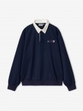 Carhartt WIP Flags Rugby Blue Sweater
