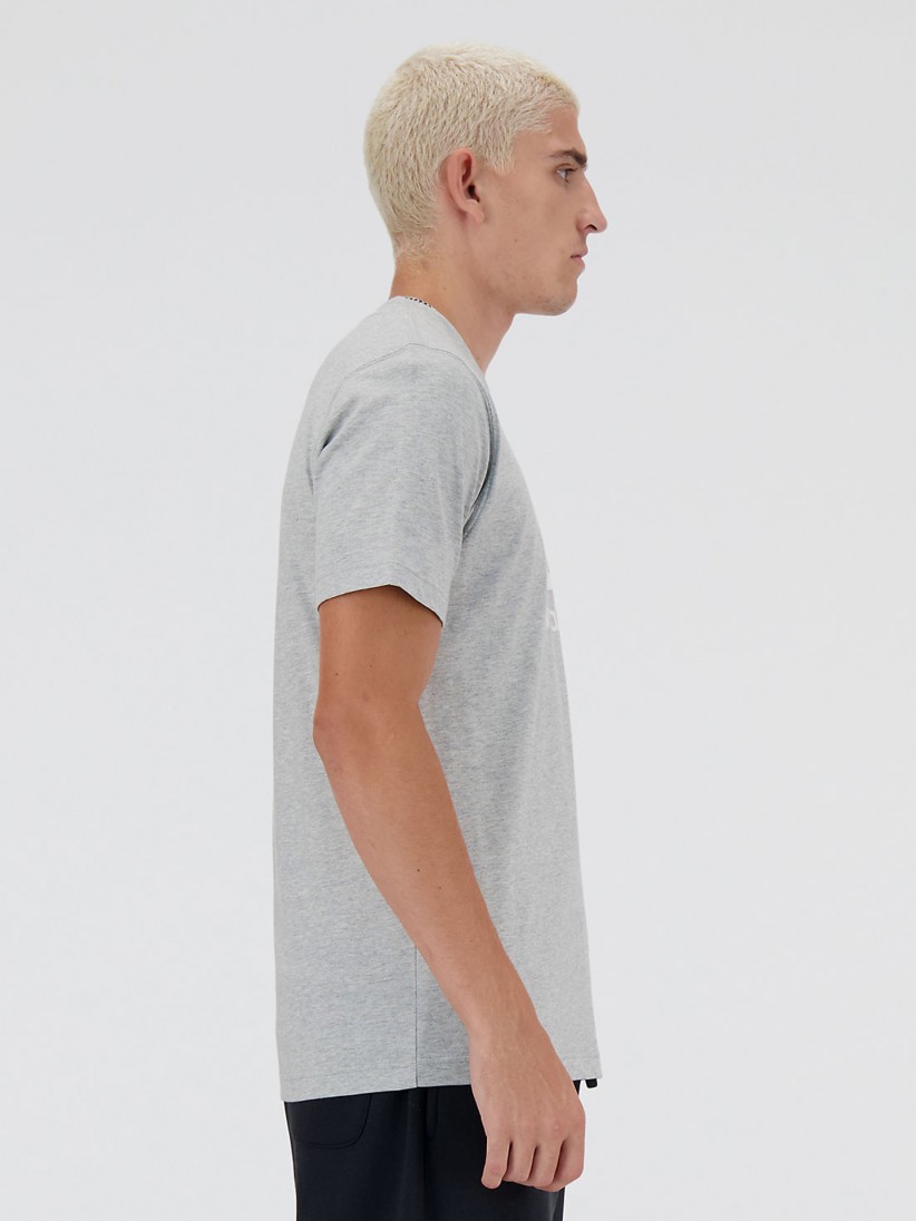 New Balance Sport Essentials Logo Grey T-shirt