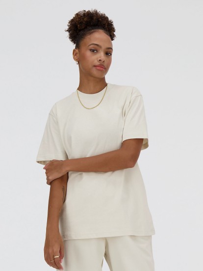 New Balance Athletics Beige T-shirt