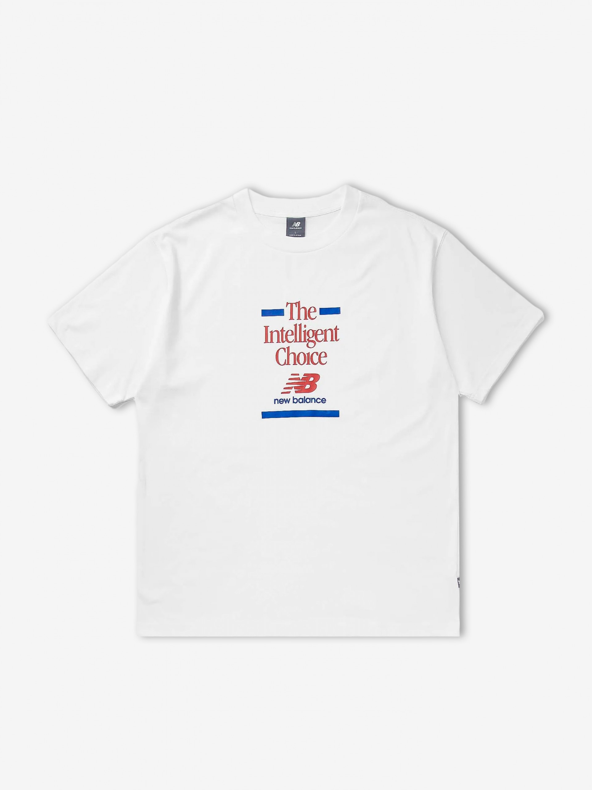 T-shirt New Balance Athletics Relaxed Choice Branca