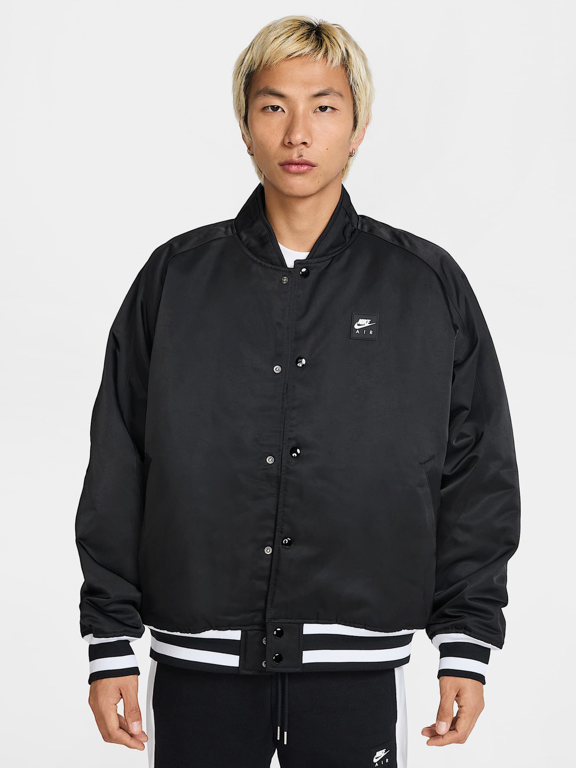 Casaco Nike Air Varsity Preto Para Homem