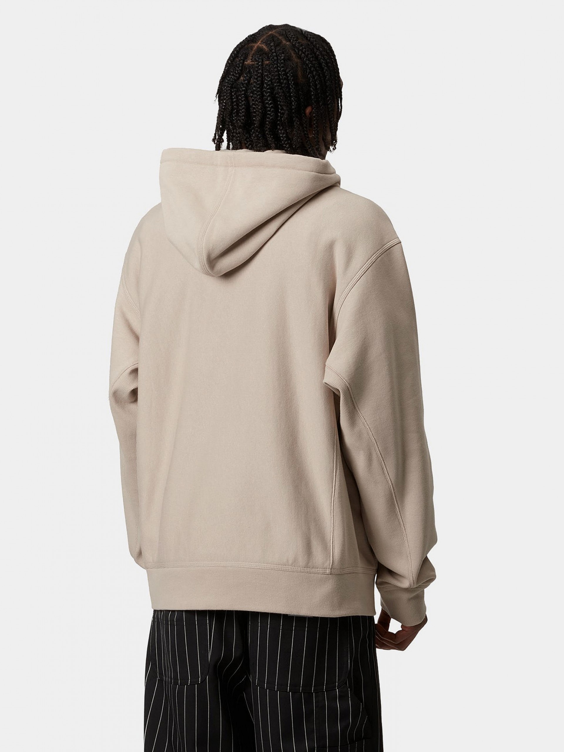 Camisola com Capuz Carhartt WIP American Script Bege