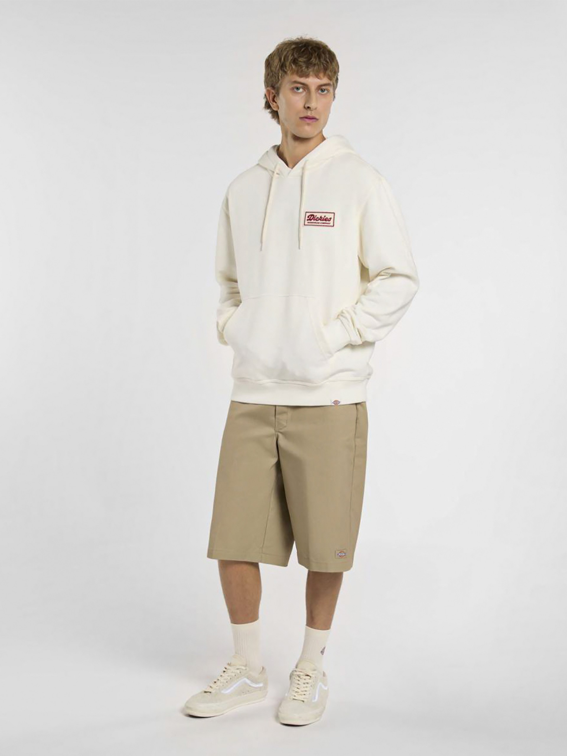 Camisola com Capuz Dickies Lewistown Bege