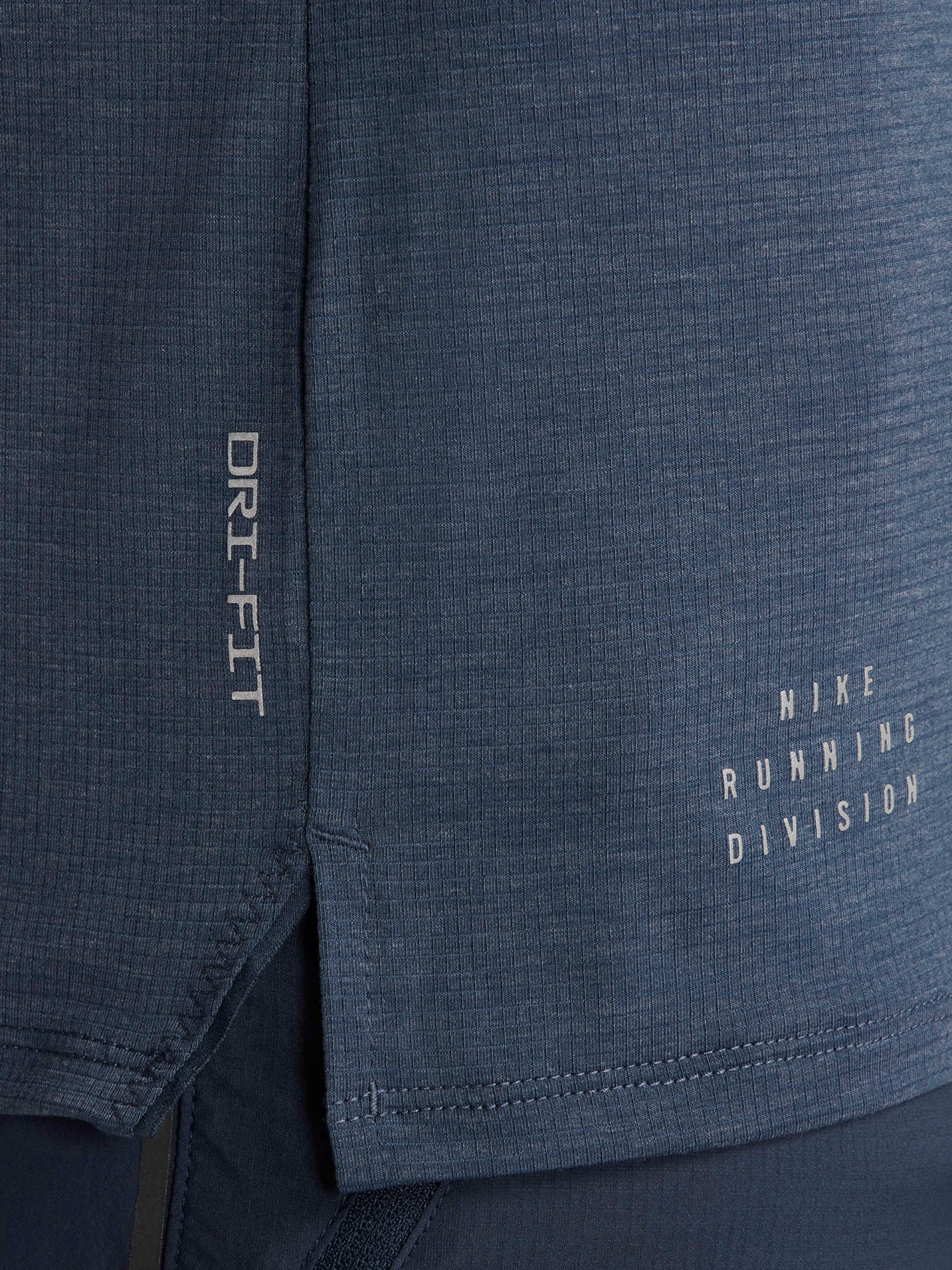 Camiseta de Running Nike Dri-FIT Azul Para Hombre