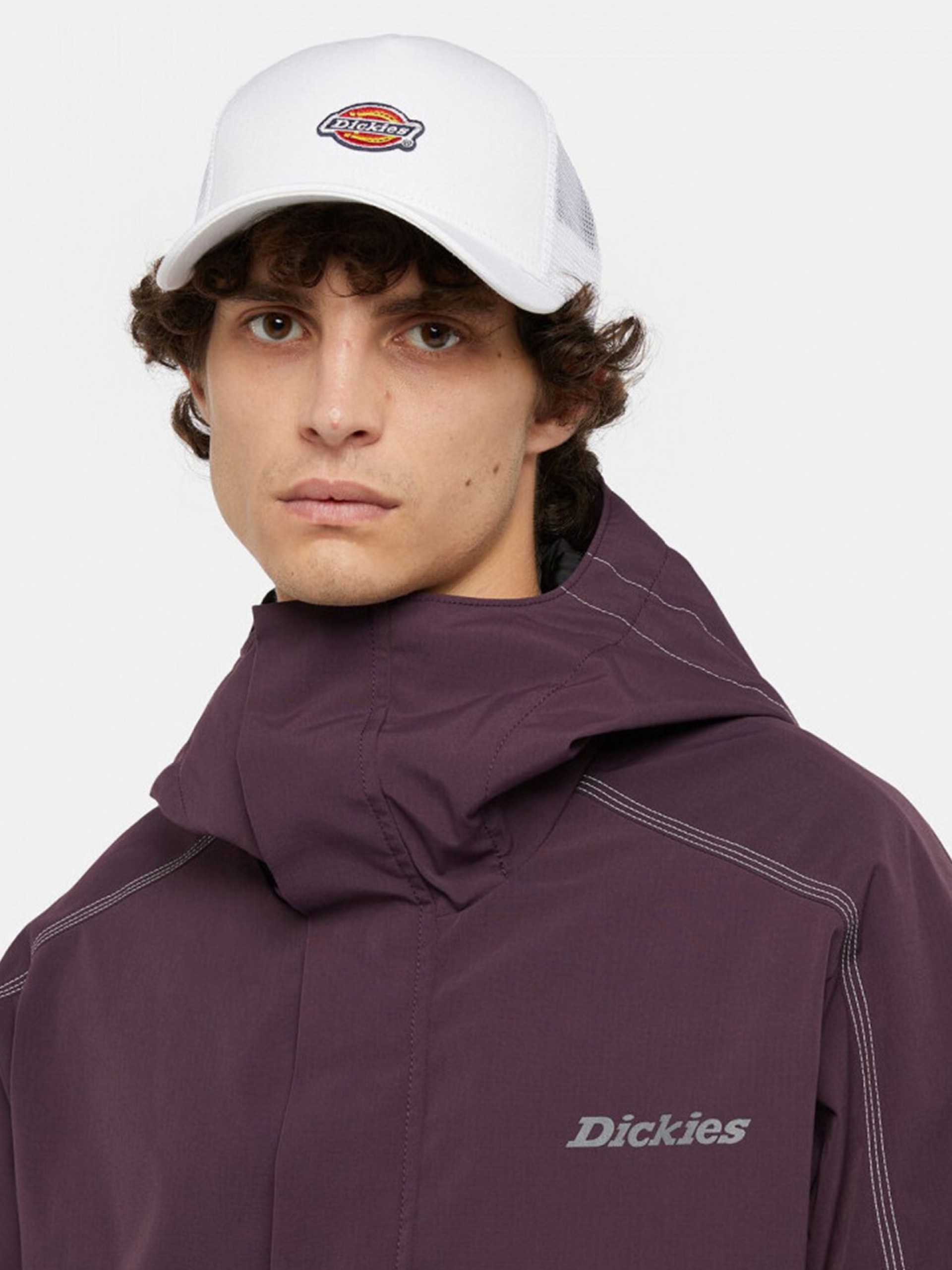 Dickies Hanston Trucker White Cap