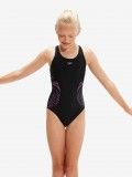Fato de Banho Speedo Placement Muscleback Kids Preto