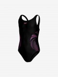 Fato de Banho Speedo Placement Muscleback Kids Preto