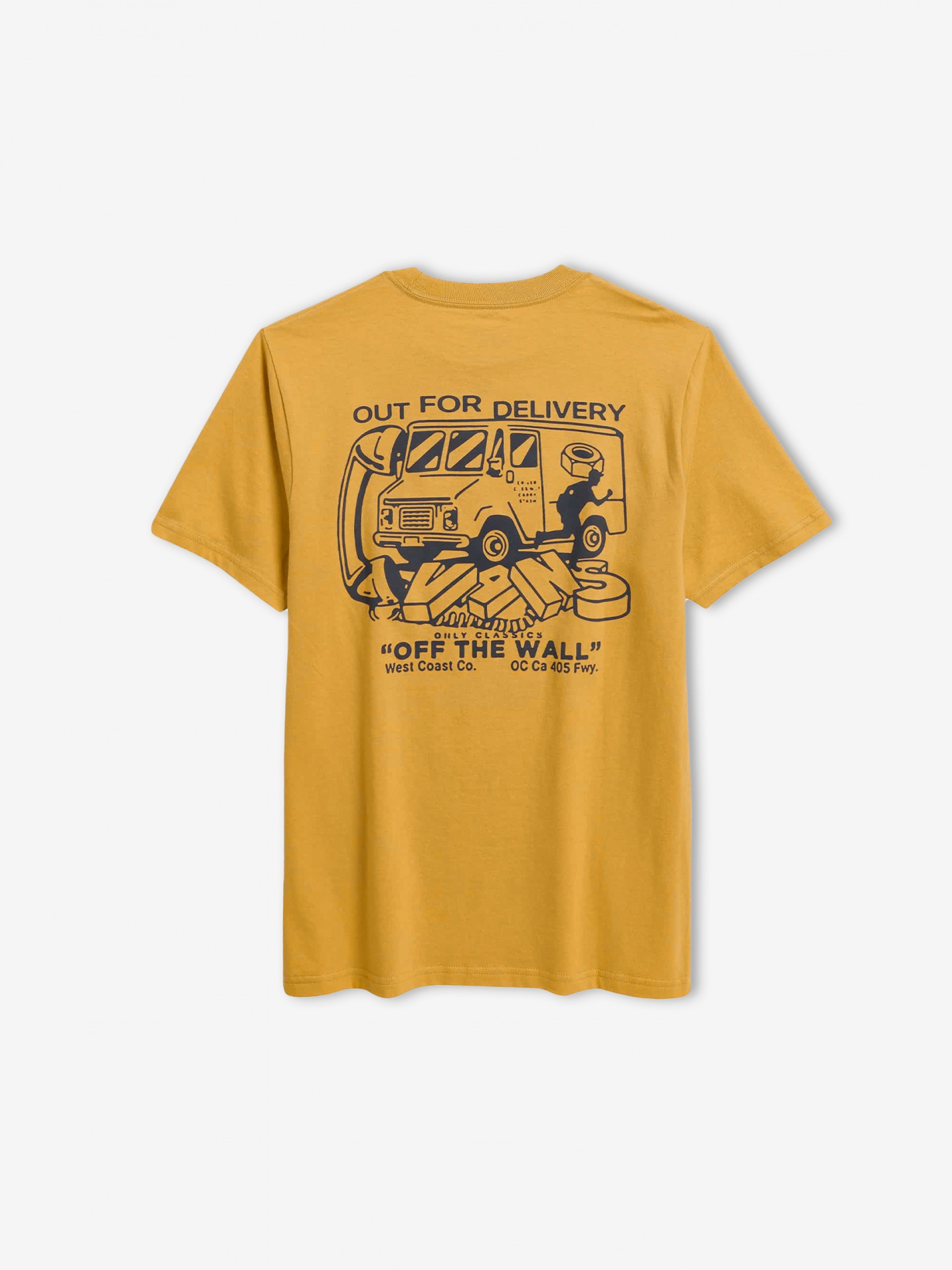 T-shirt Vans Next Stop Kids Amarela