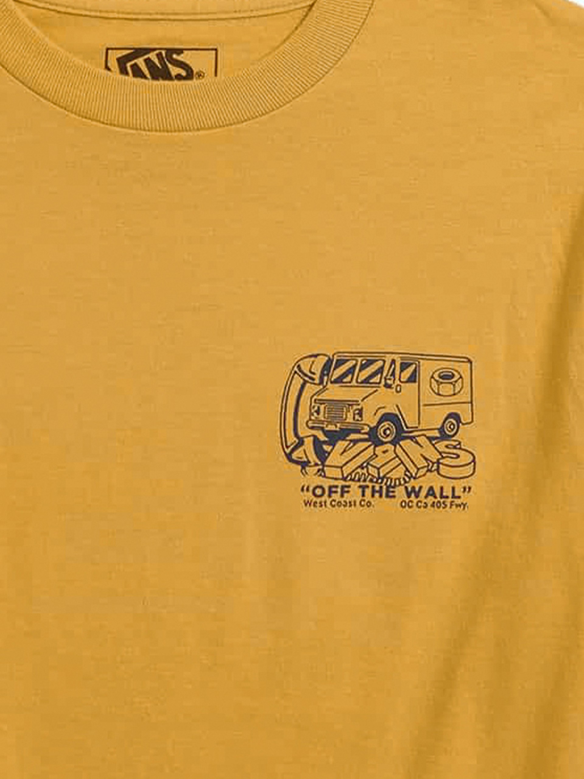 T-shirt Vans Next Stop Kids Amarela