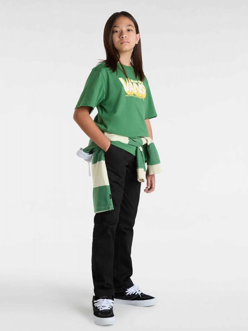 T-shirt Vans Checker Drop Kids Verde