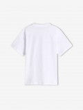 T-shirt Vans Checker Drop Kids Branca
