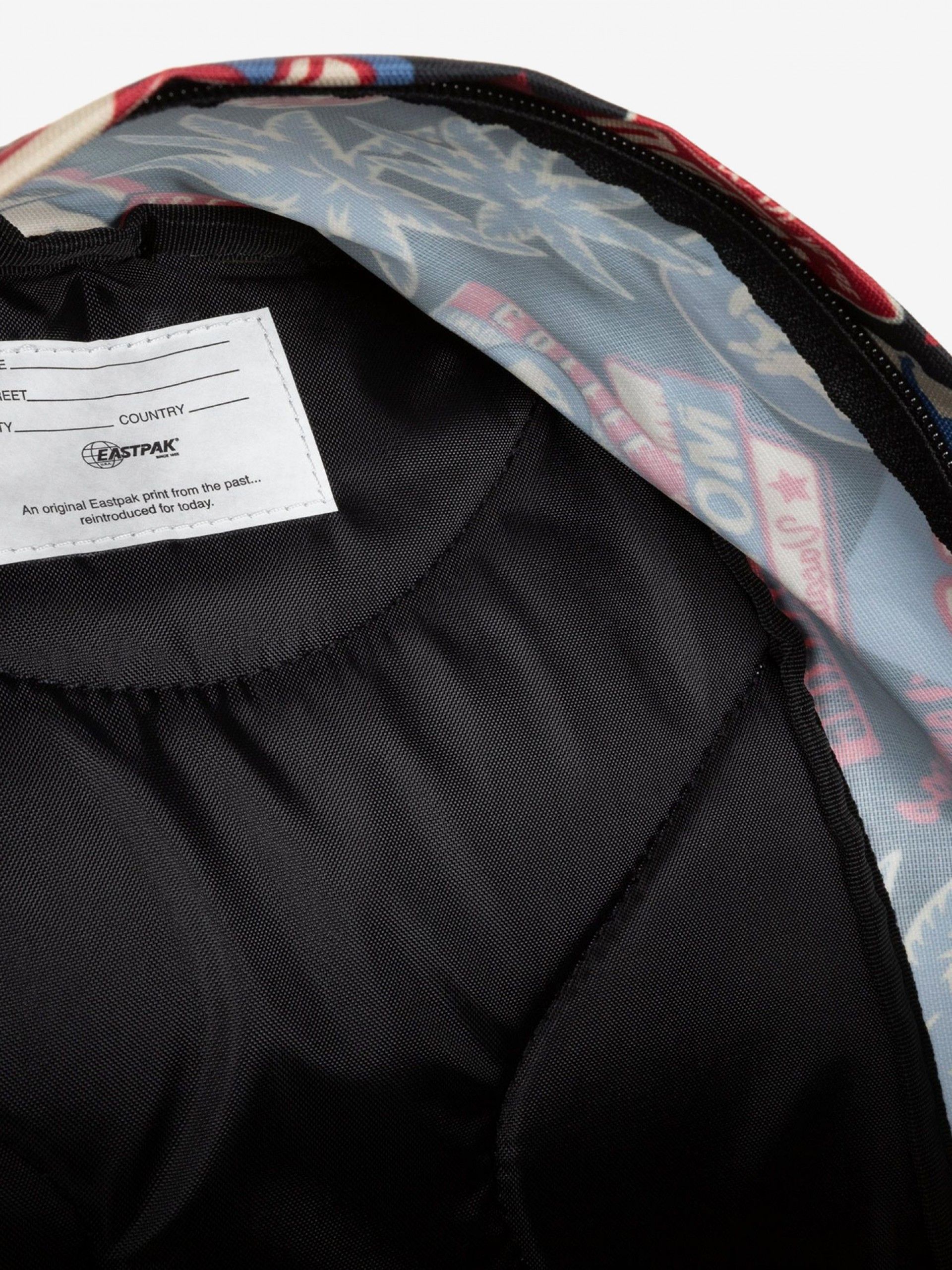 Mochila Escolar Eastpak Wyoming Road To Print Com Padrão