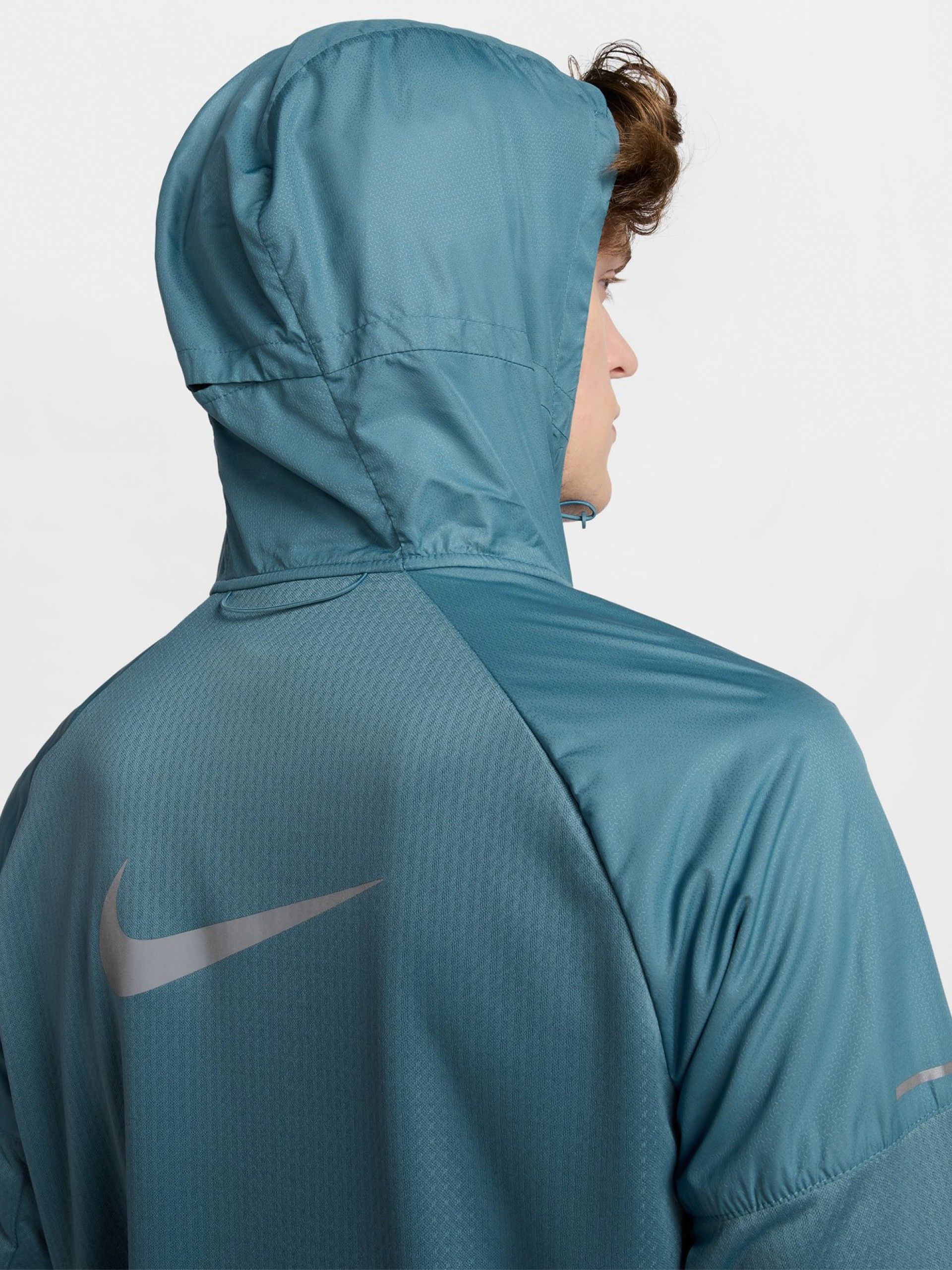 Casaco com Capuz de Running Nike Sphere Miler Therma-FIT Azul Para Homem