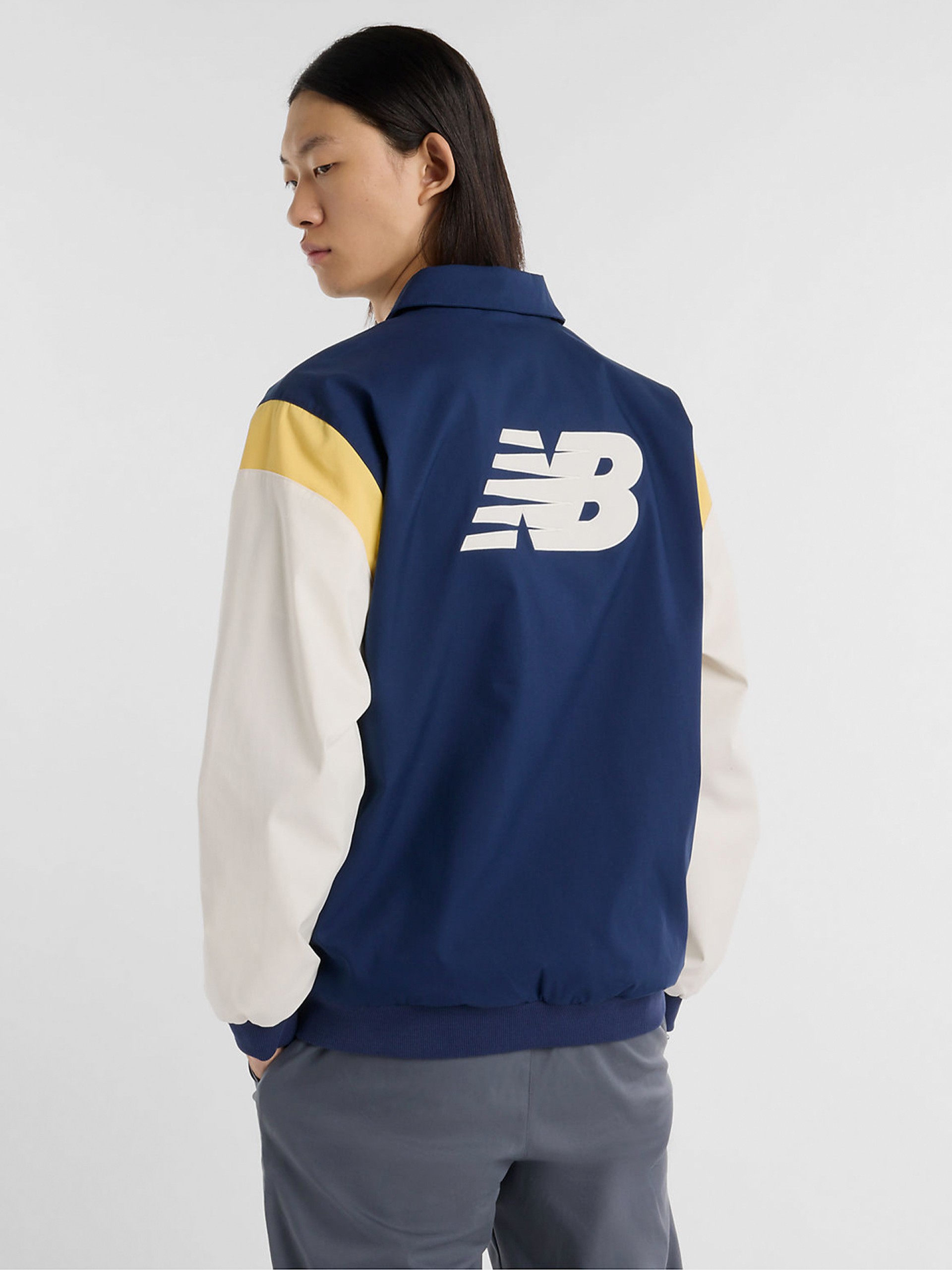 Chaqueta New Balance Athletics Varsity Azul