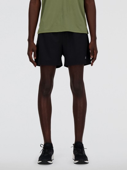 New Balance Sport Essentials Lined 13cm Black Shorts