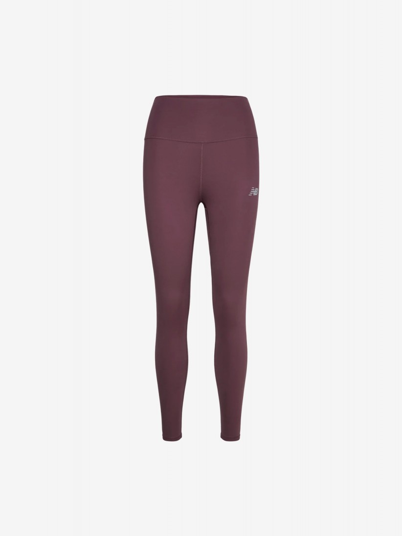New Balance Harmony 63.5cm Burgundy Leggings