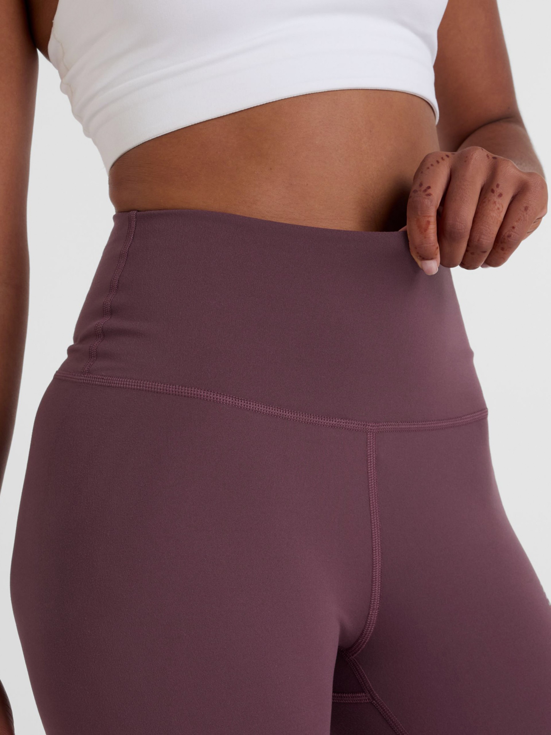 Leggings New Balance Harmony 63.5cm Burdeos