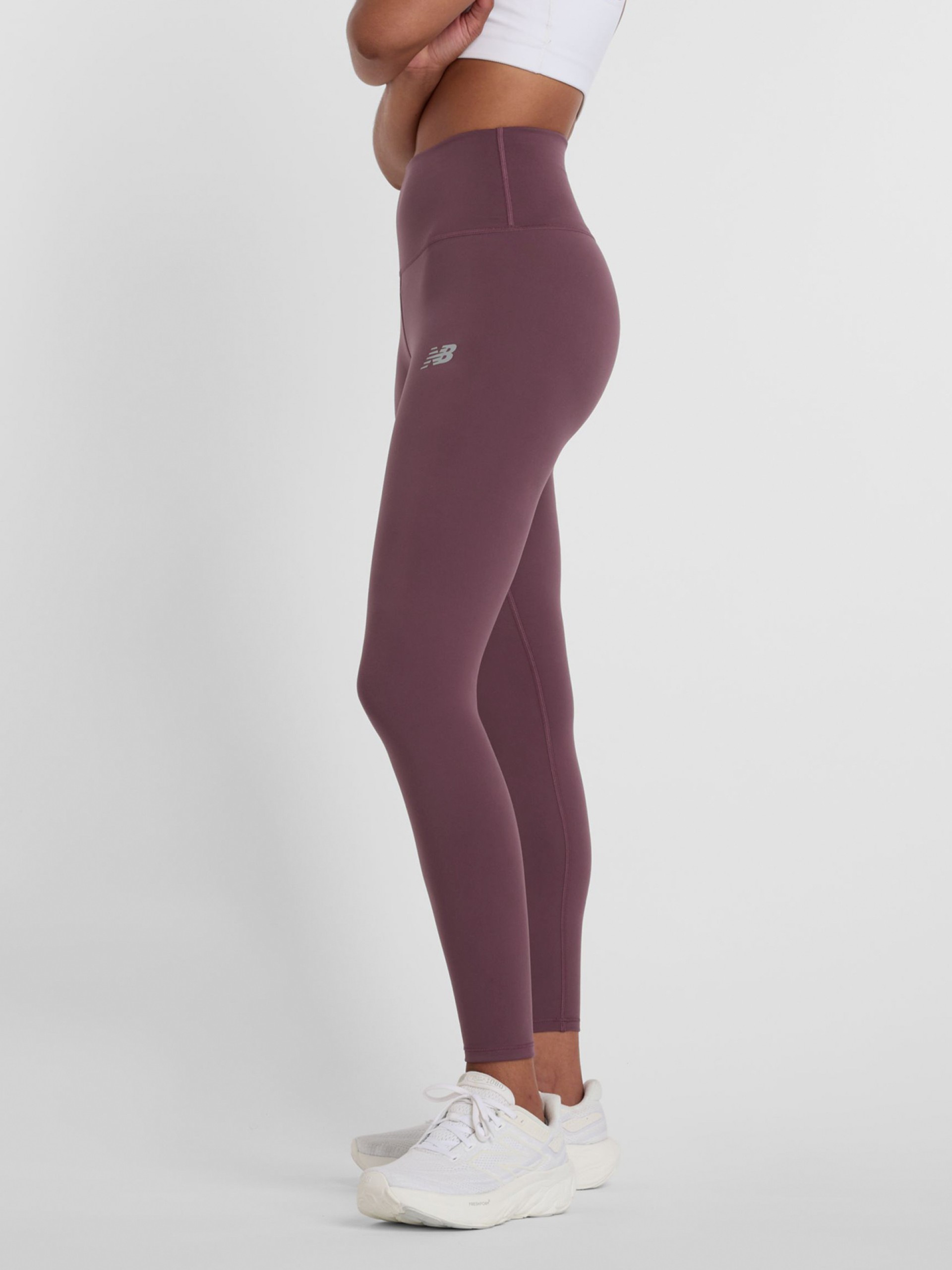 Leggings New Balance Harmony 63.5cm Burdeos