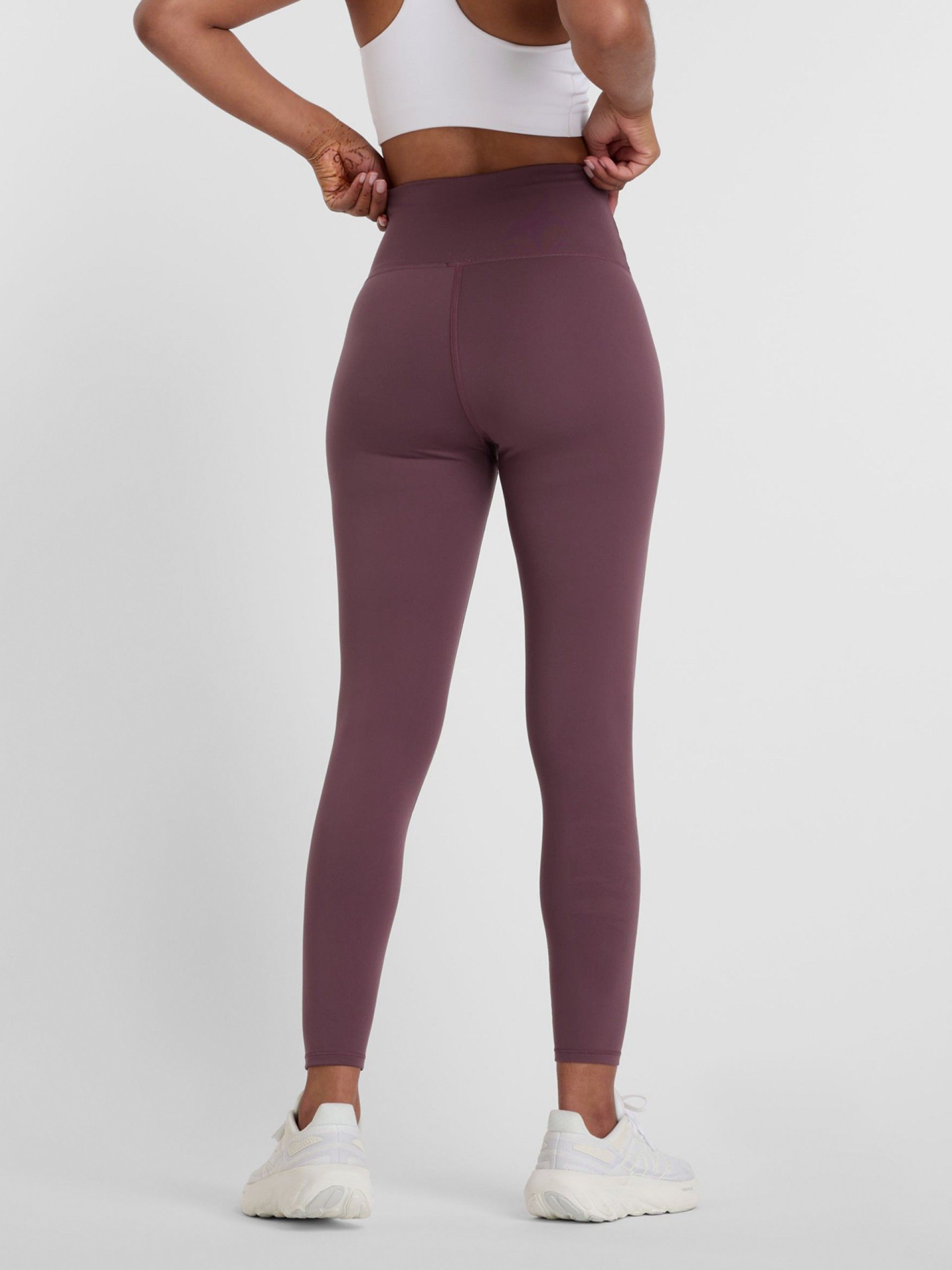 Leggings New Balance Harmony 63.5cm Burdeos