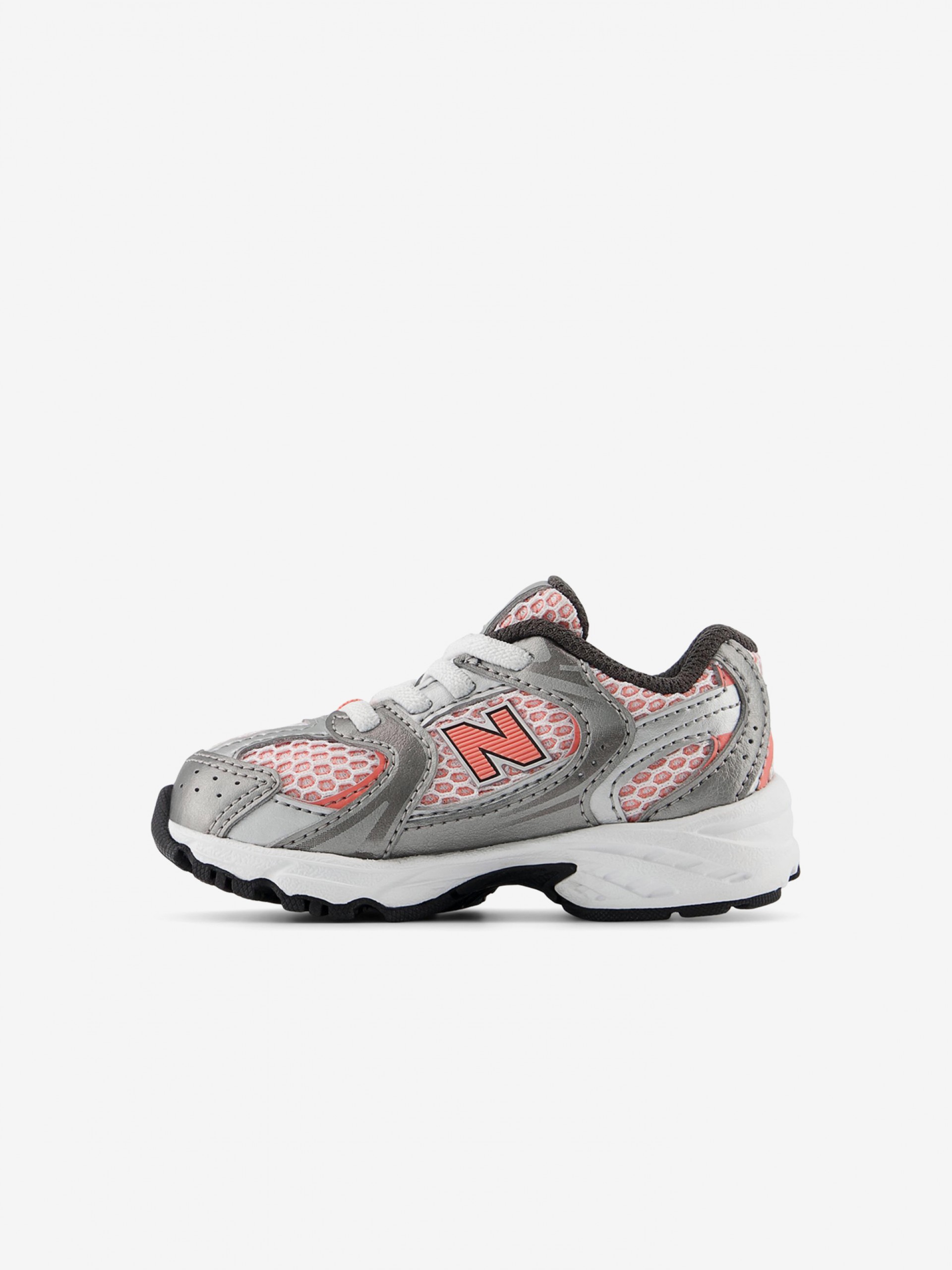 Sapatilhas New Balance IZ530 V1 Prateadas e Coral