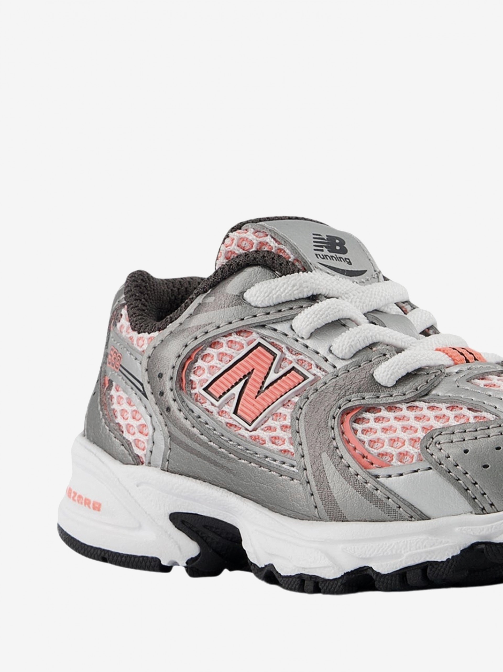 Sapatilhas New Balance IZ530 V1 Prateadas e Coral