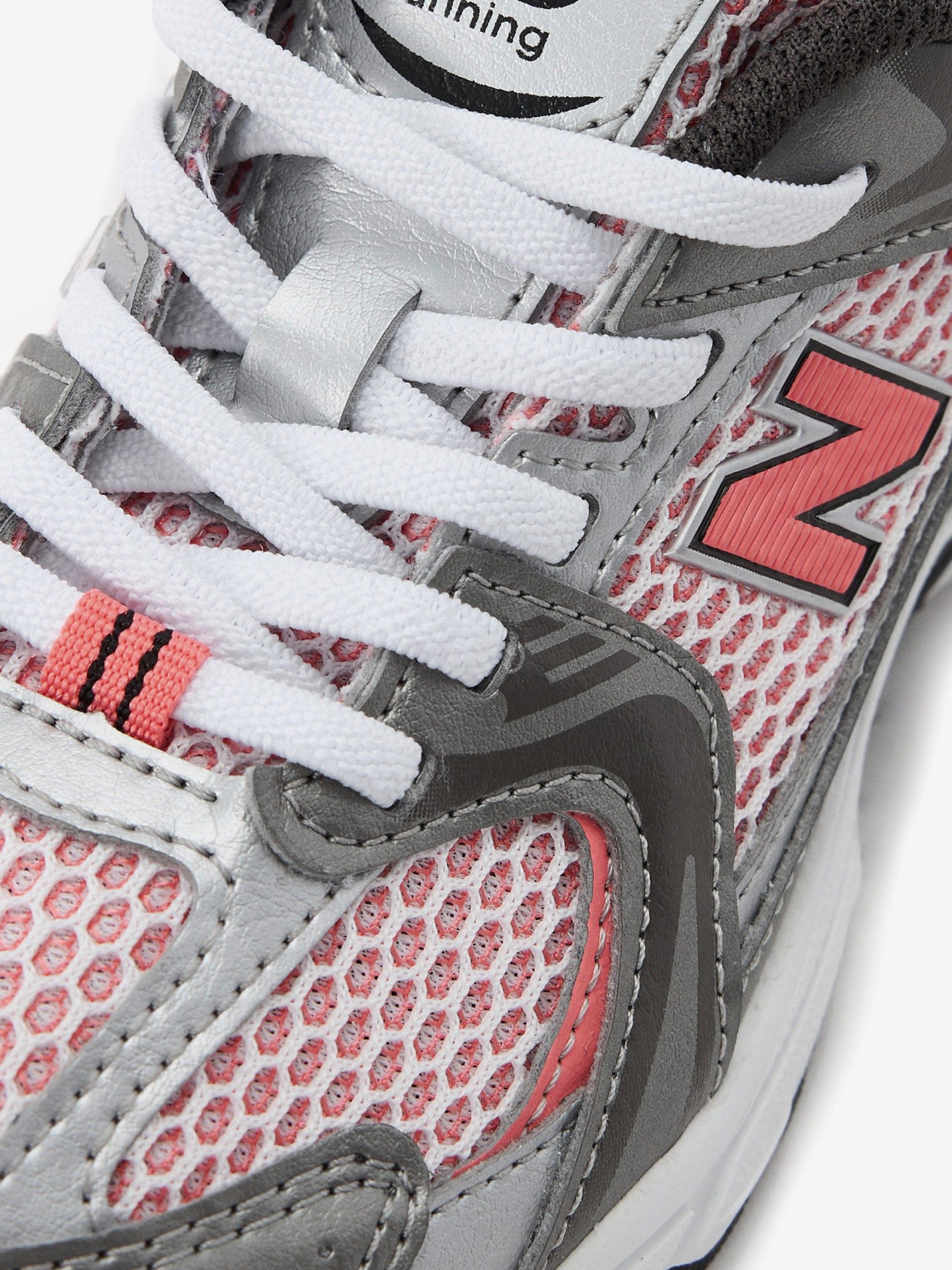 Sapatilhas New Balance IZ530 V1 Prateadas e Coral