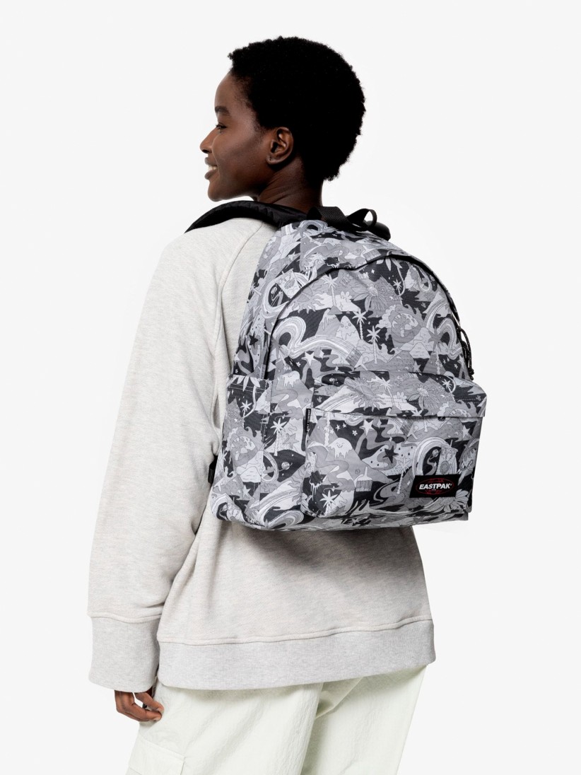 Mochila Escolar Eastpak Day Pak'R Doodle Fest Dark Estampada