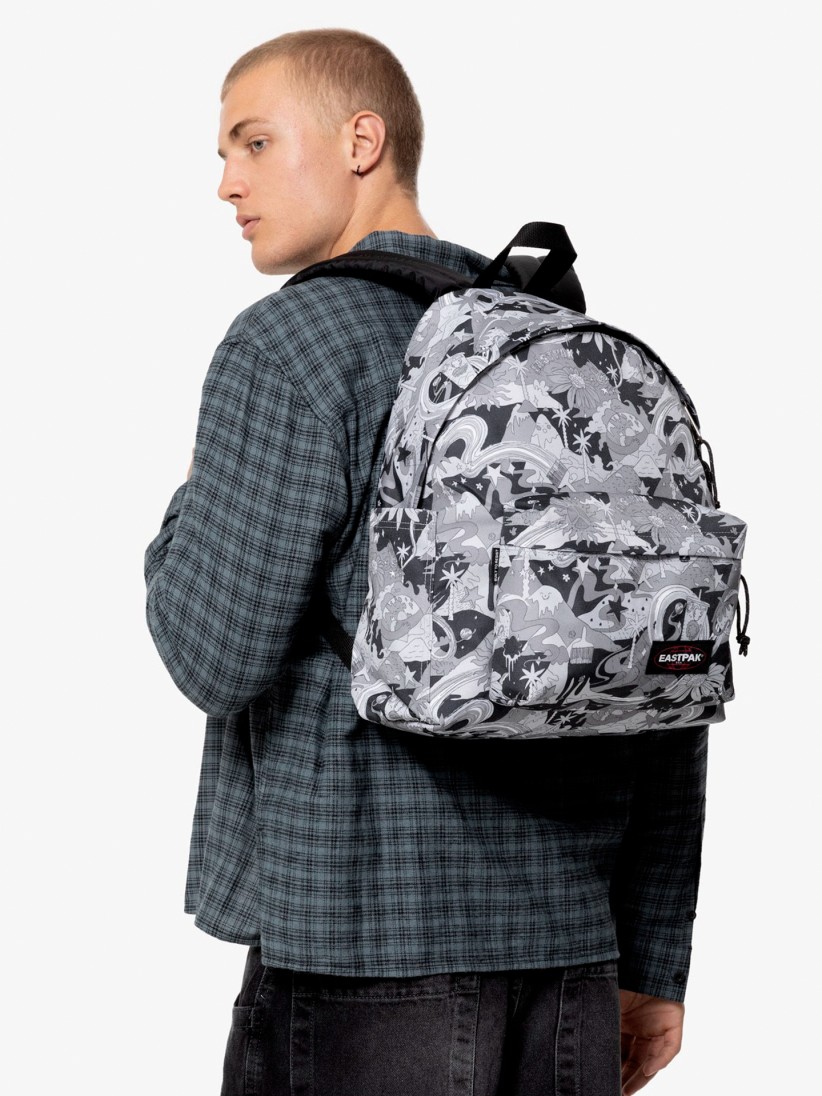 Mochila Escolar Eastpak Day Pak'R Doodle Fest Dark Estampada