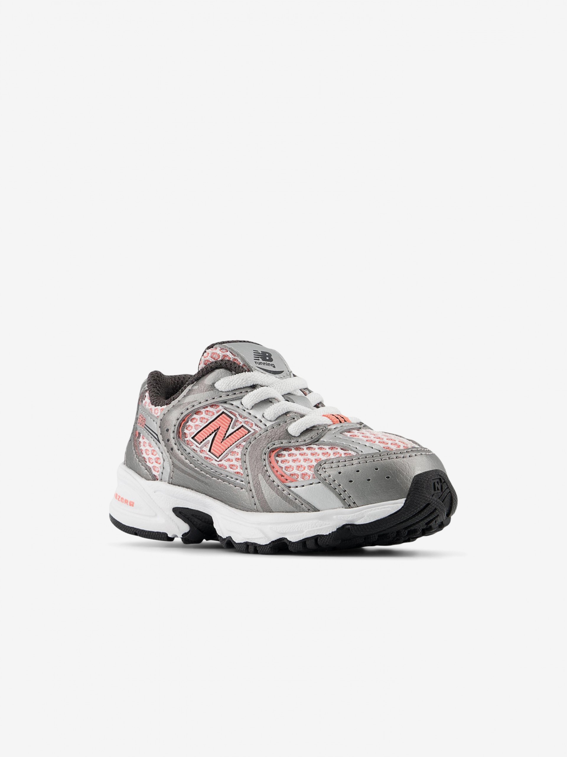 Sapatilhas New Balance IZ530 V1 Prateadas e Coral