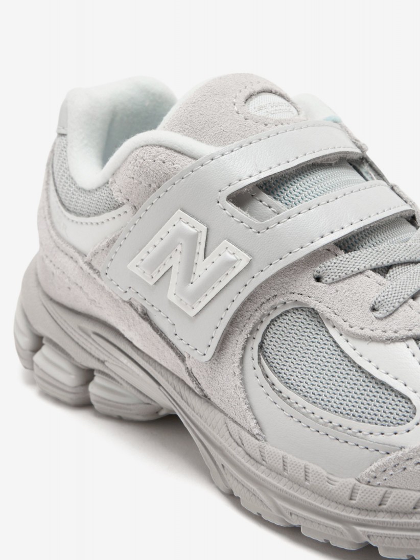 Zapatillas New Balance 2002 Hook & Loop Grises