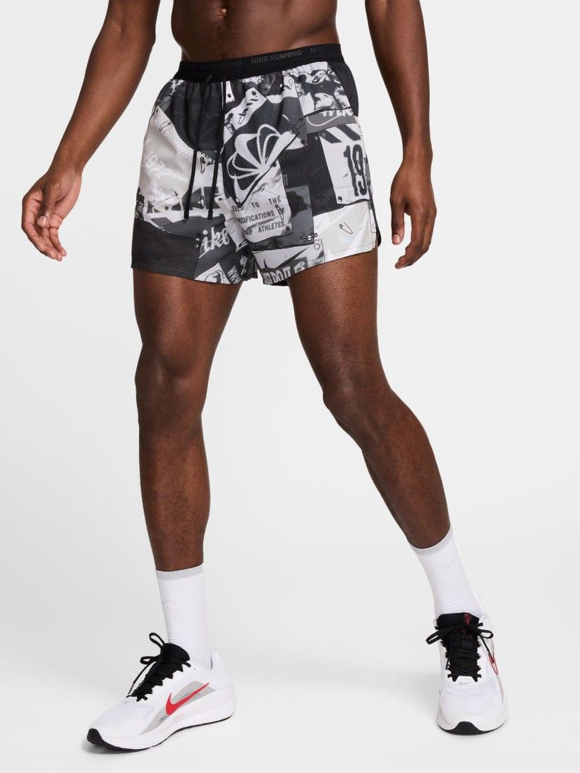 Cales de Running Nike Stride Run Energy Dri-FIT 12.5cm Estampados Para Homem