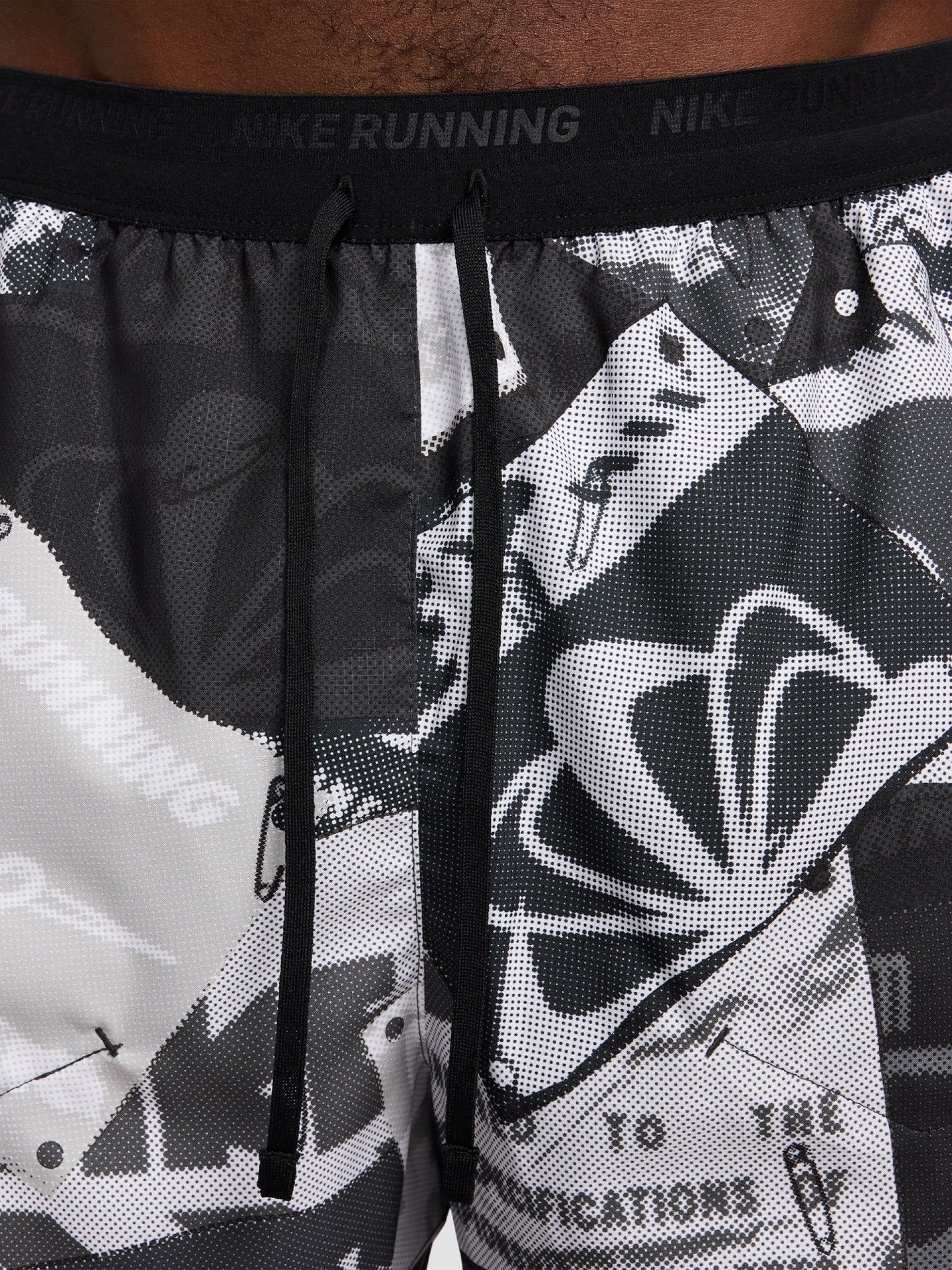 Calções de Running Nike Stride Run Energy Dri-FIT 12.5cm Estampados Para Homem