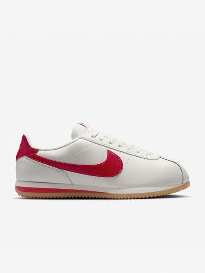 Sapatilhas Nike Cortez Brancas e Vermelhas