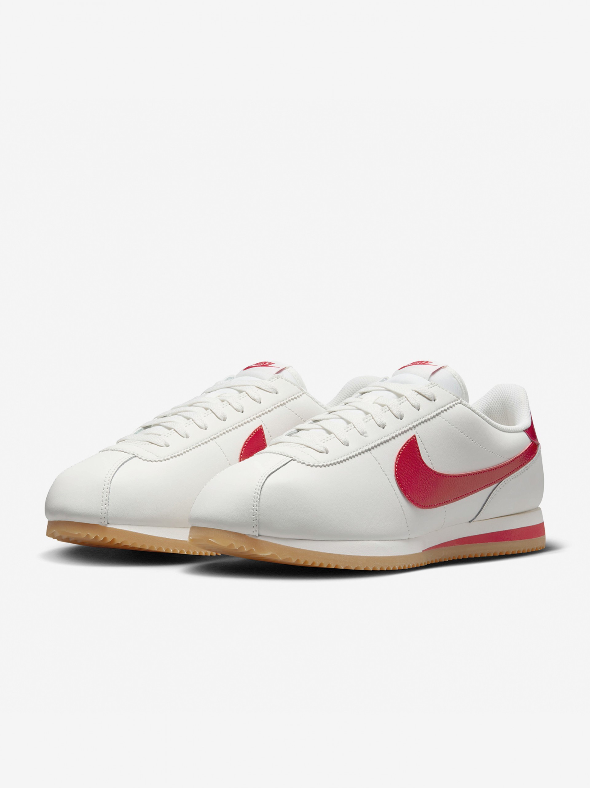 Zapatillas Nike Cortez Blancas y Rojas