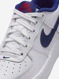 Sapatilhas Nike Air Force 1 Brancas e Azuis Jnior